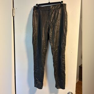 Spanx faux leather pants M